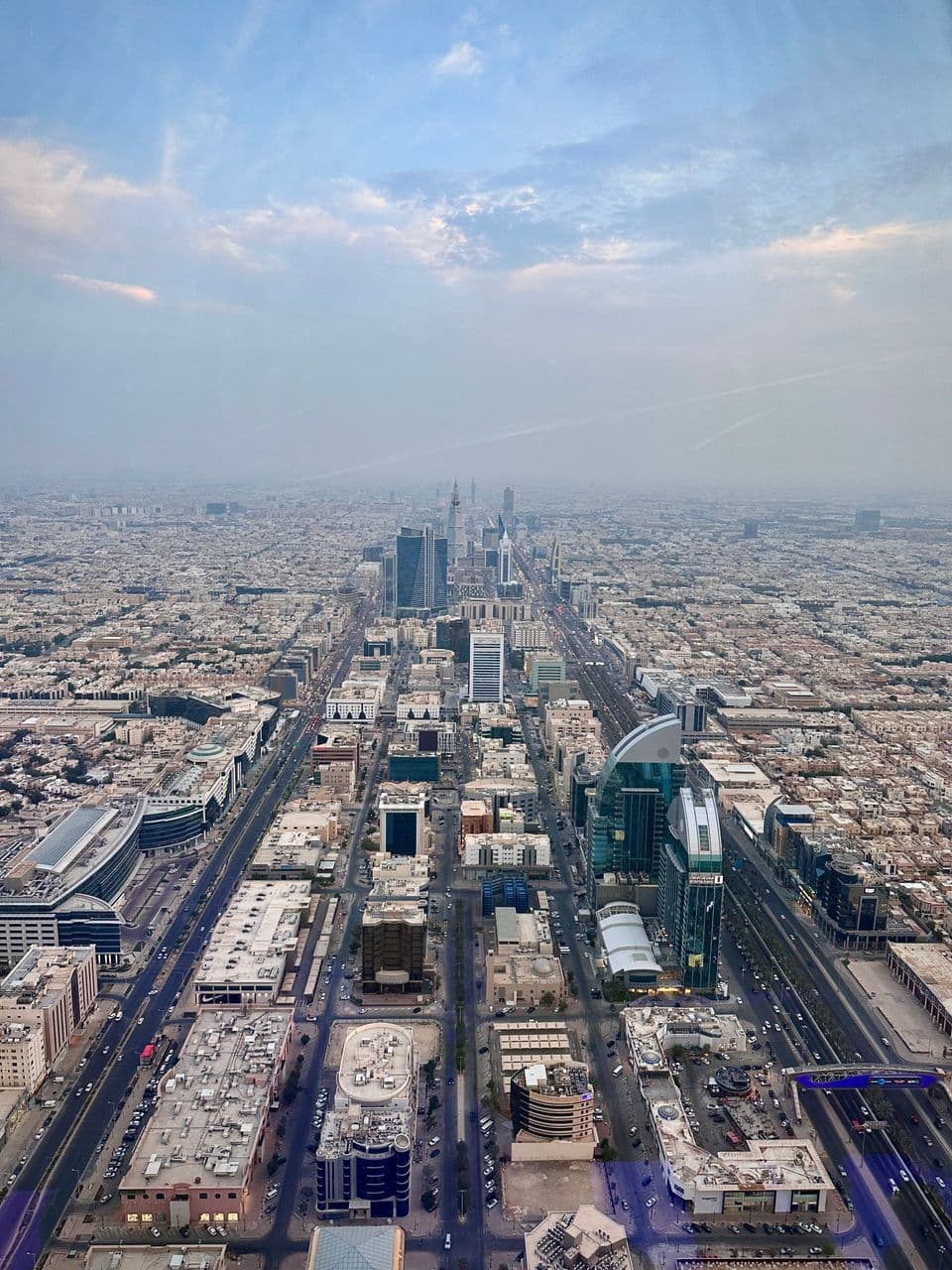 Aerial view of Riyadh